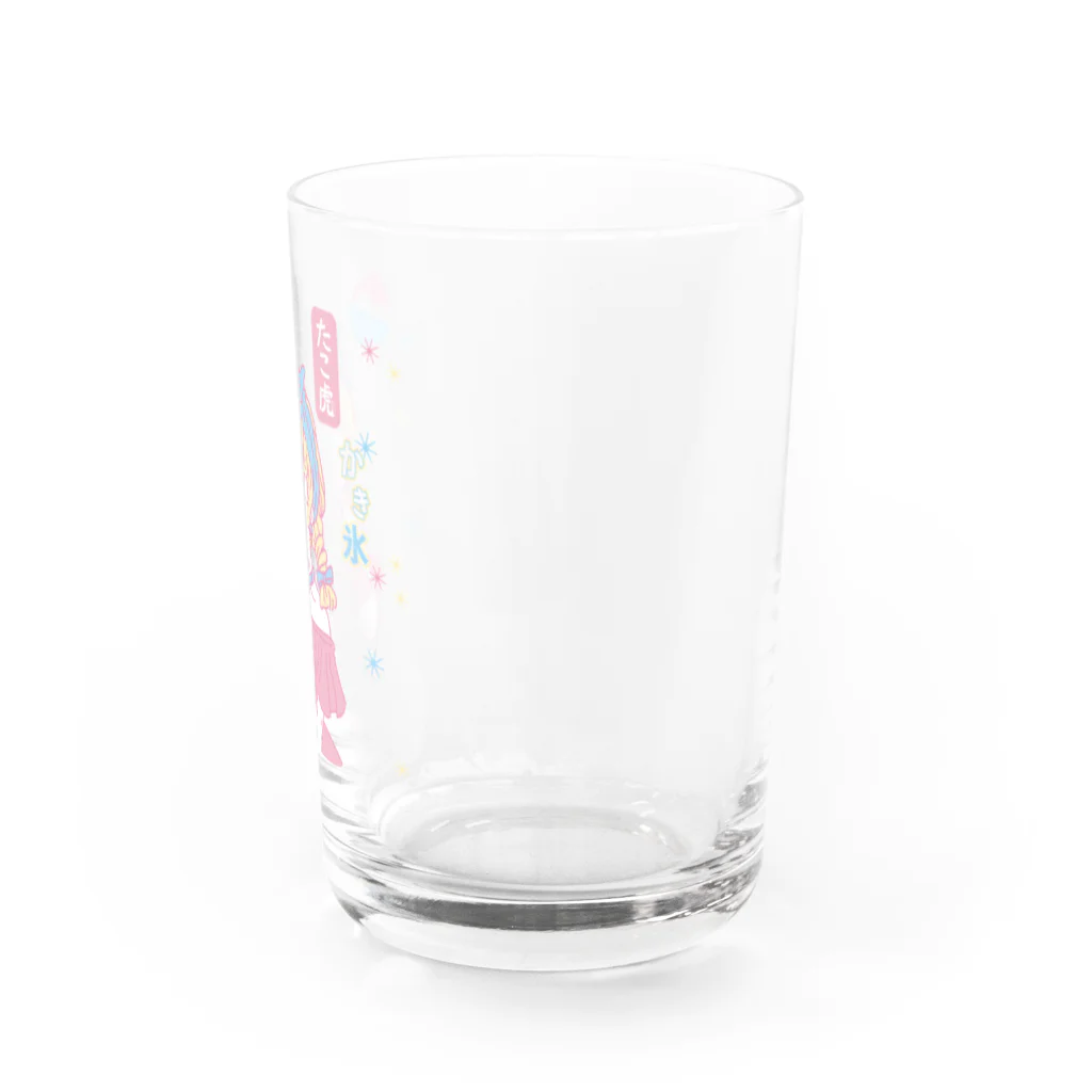たこ虎しろちゃんのIce Water Glass :right