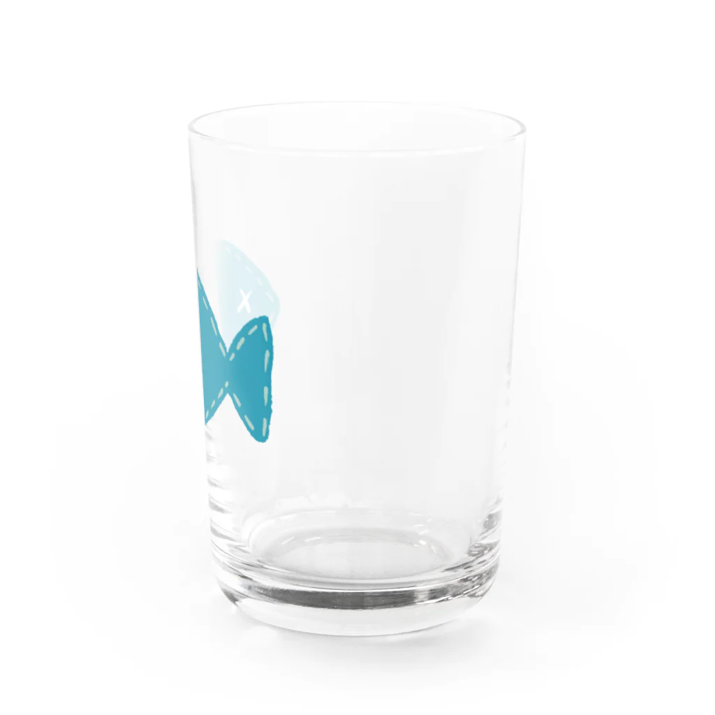 おちえるーむのフェルトのおさかなくん Water Glass :right