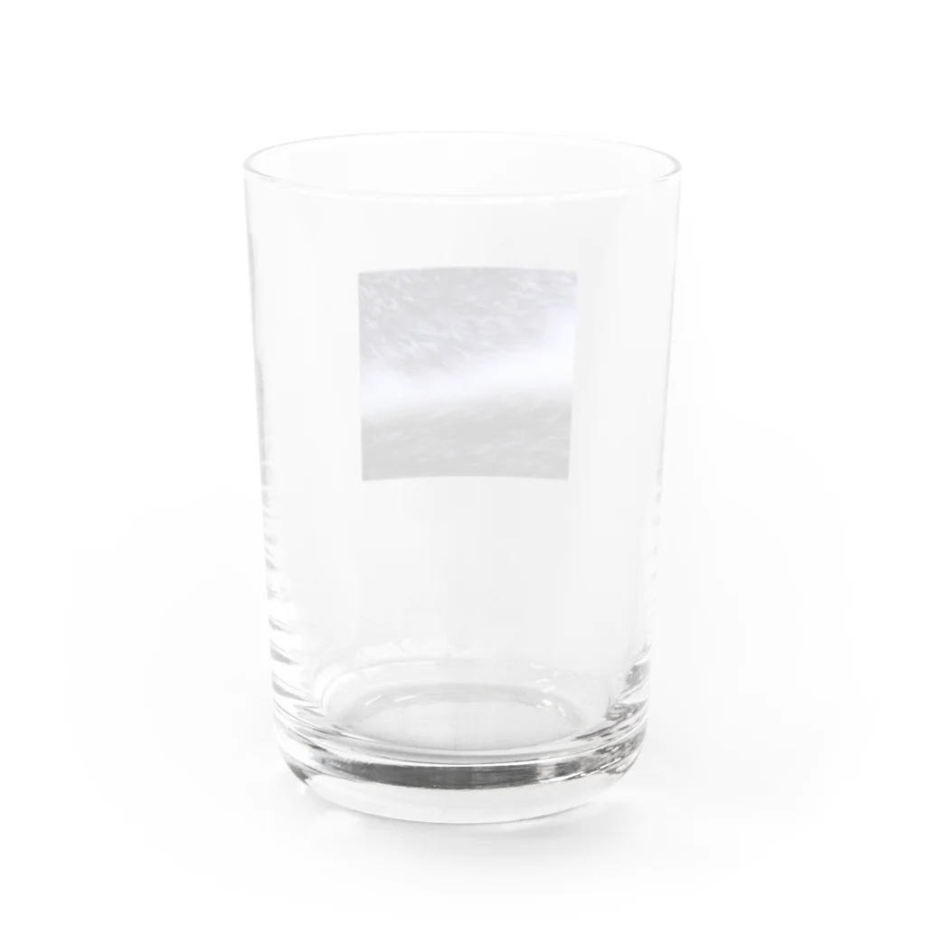 宇宙猫たちの日常のムーン毛グラスver2 Water Glass :right