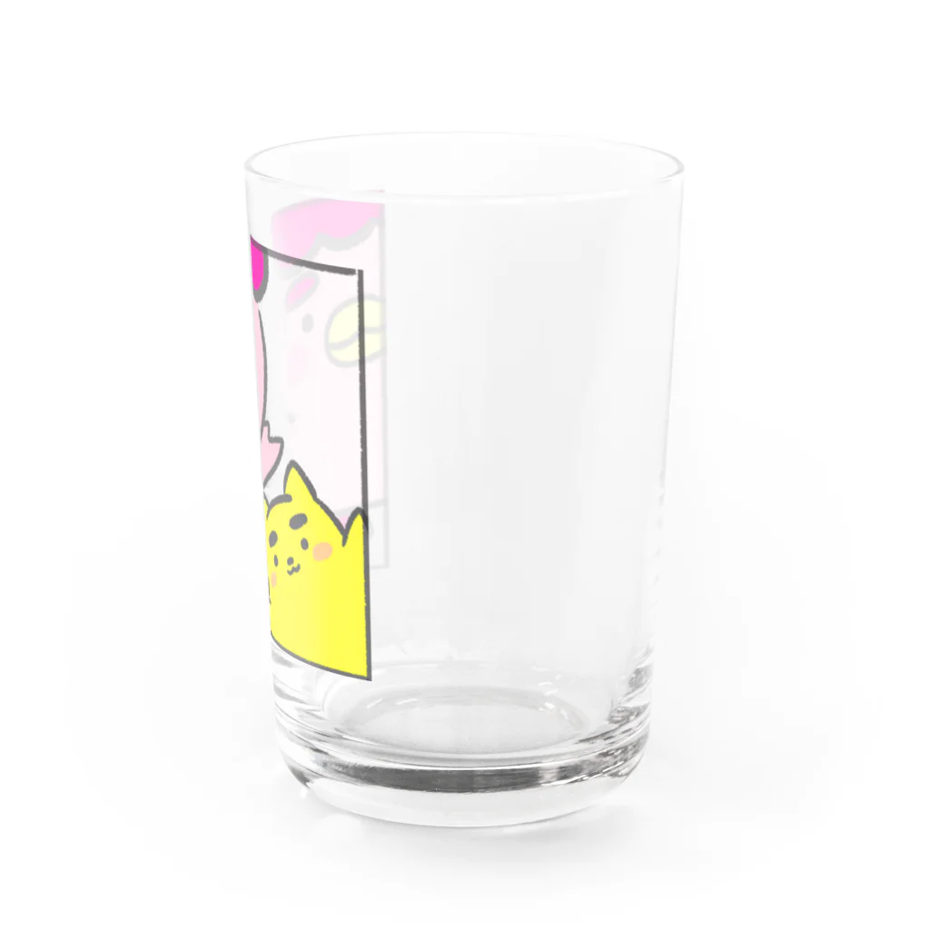 Orionpotatoのぽちゃ✖️まゆ太 Water Glass :right