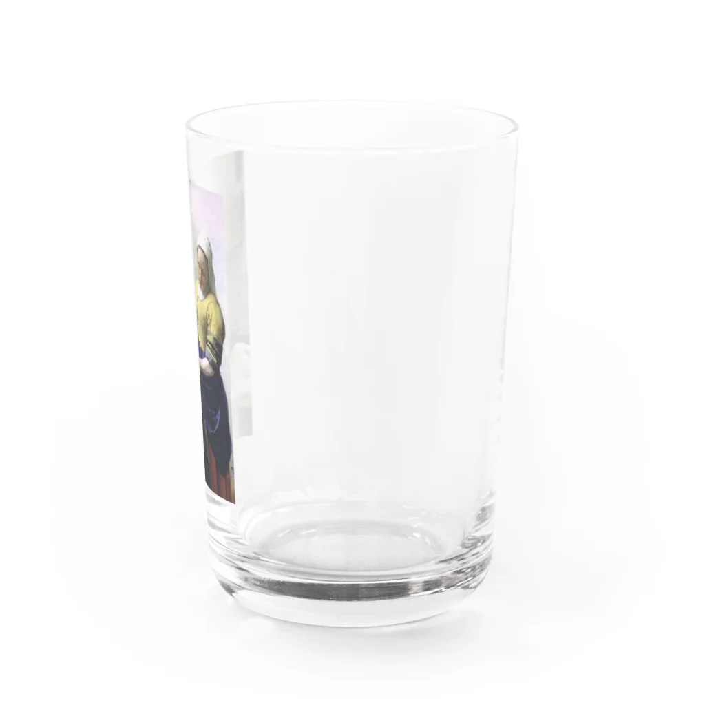 残念なイケメンの牛乳を注がれる男 Water Glass :right