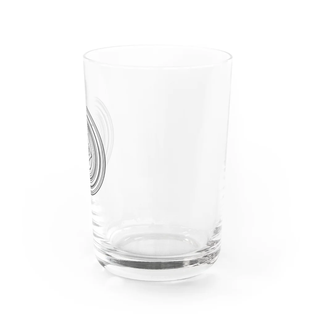 シャバの逆立ち Water Glass :right