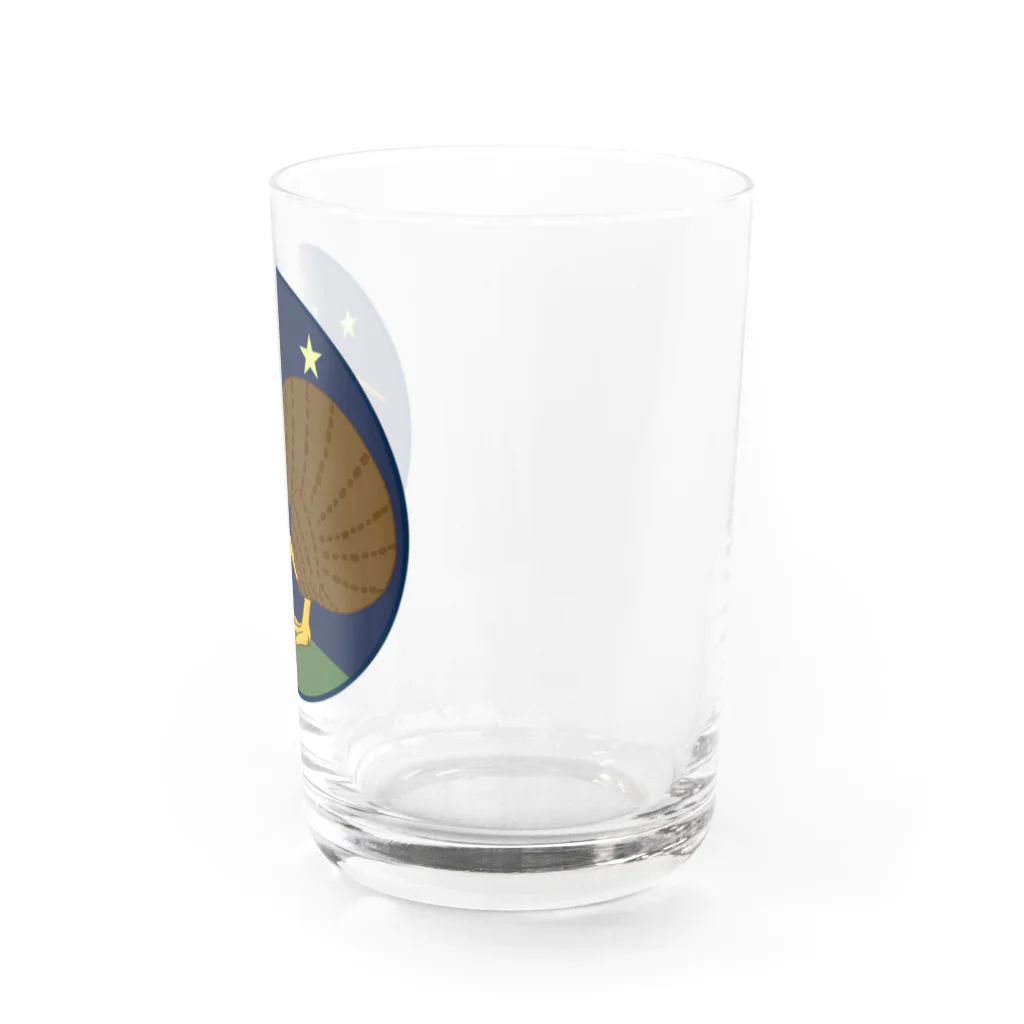 コザクラデザイン ショップのスペースキウイ Water Glass :right