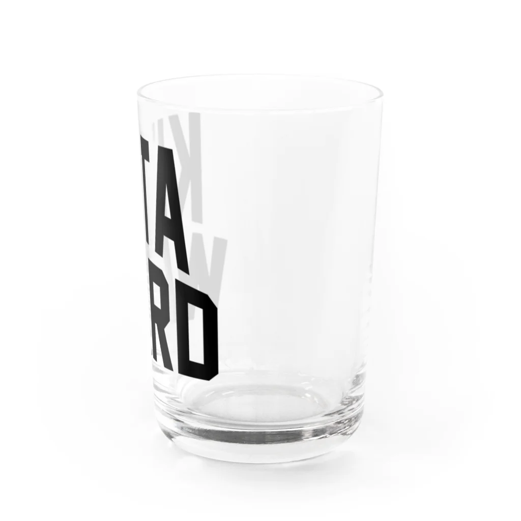 JIMOTOE Wear Local Japanの北区 KITA WARD Water Glass :right