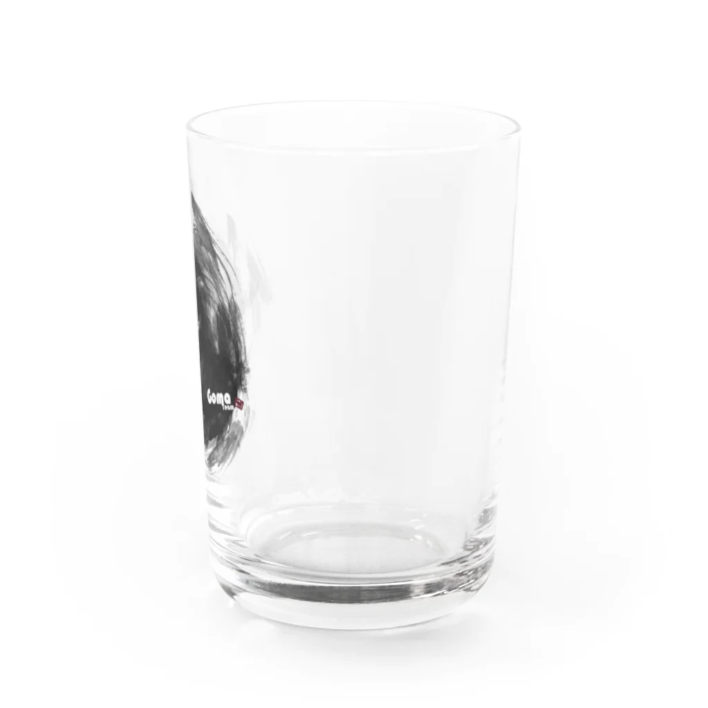 ごまのすけのGoma Team 白ゴマ Water Glass :right