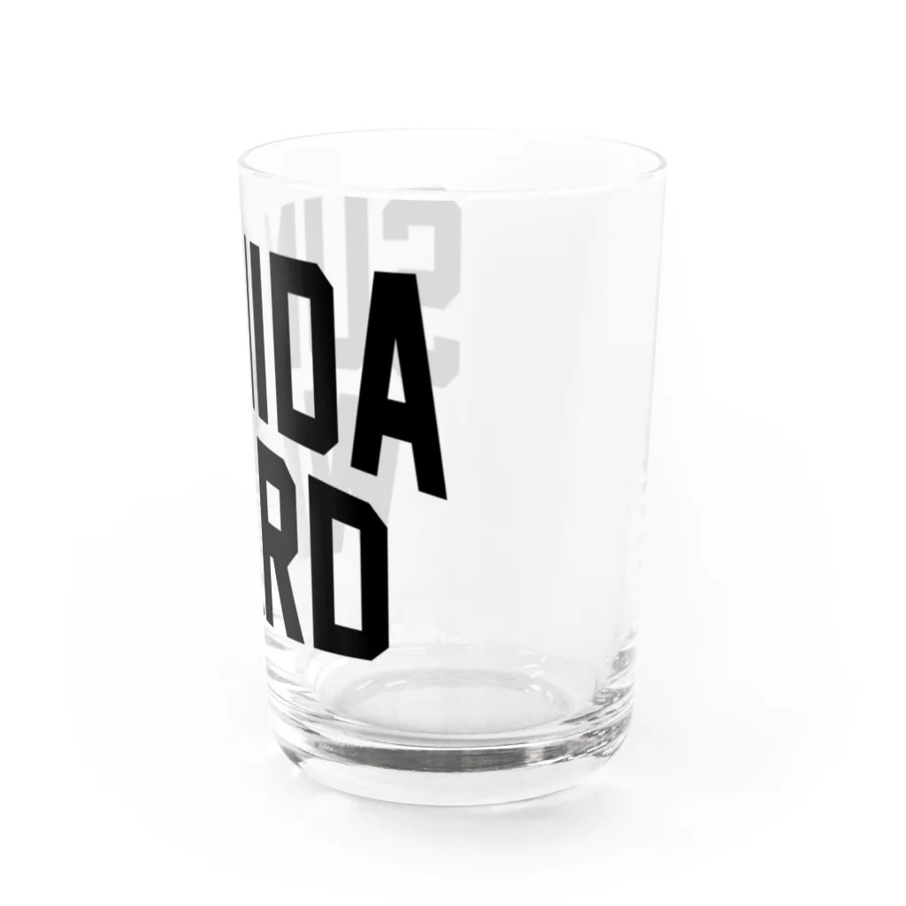 JIMOTOE Wear Local Japanのsumida city　墨田区ファッション　アイテム Water Glass :right