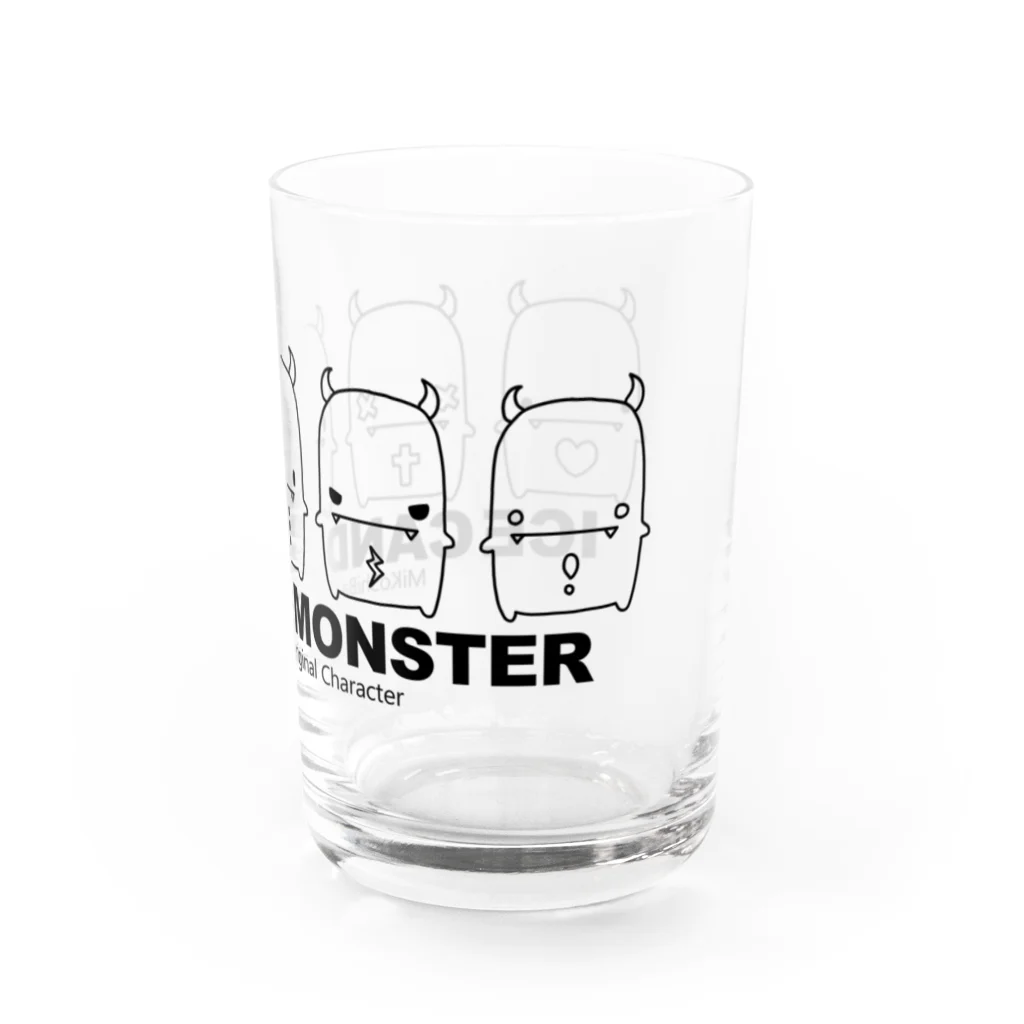 ICE CANDY MONSTERのICE CANDY MONSTER White ver. Water Glass :right