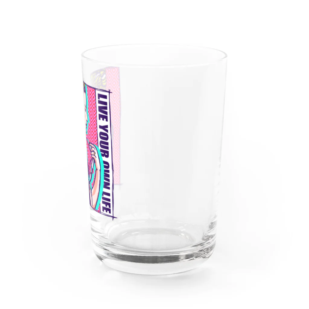 ことり屋の眼鏡をはずす女 Water Glass :right