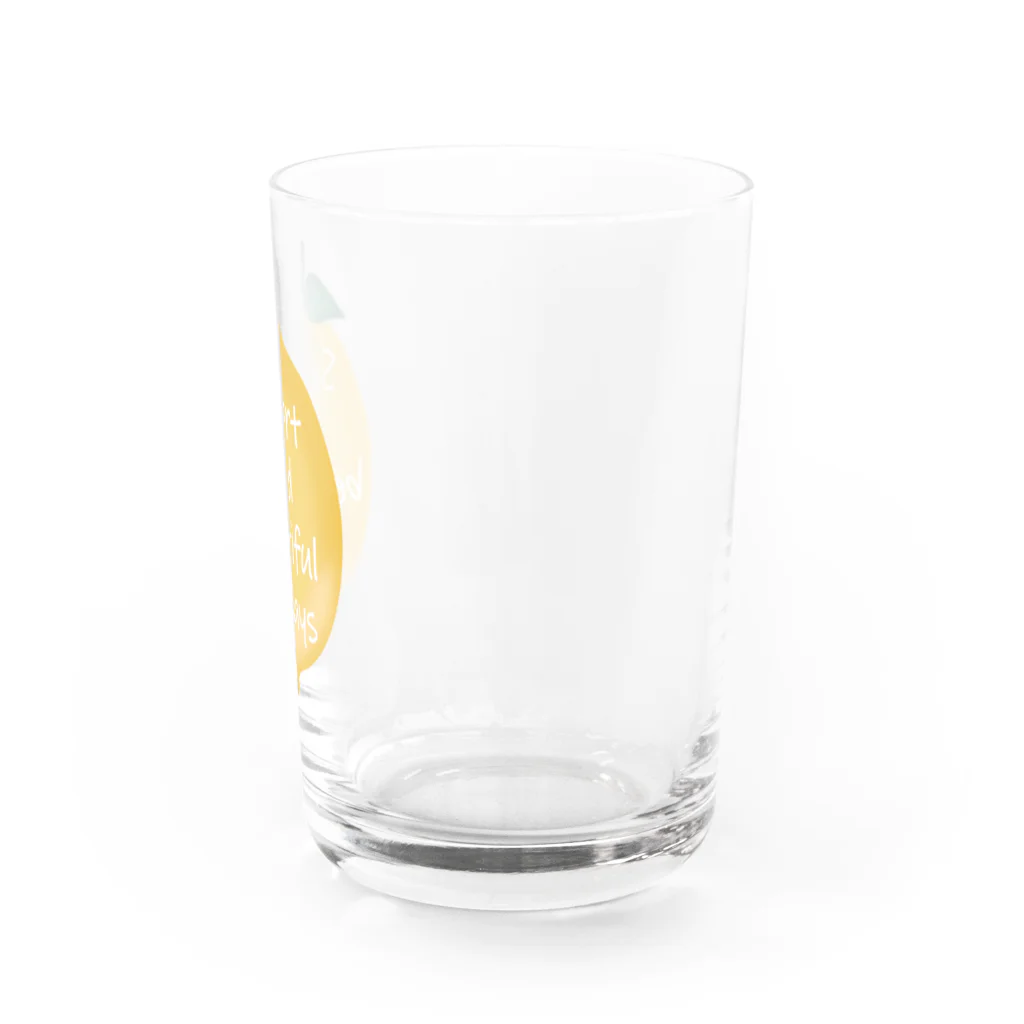 little lion house公式ショップ（大人のためのねこ）のお洒落なシチリアレモン Water Glass :right