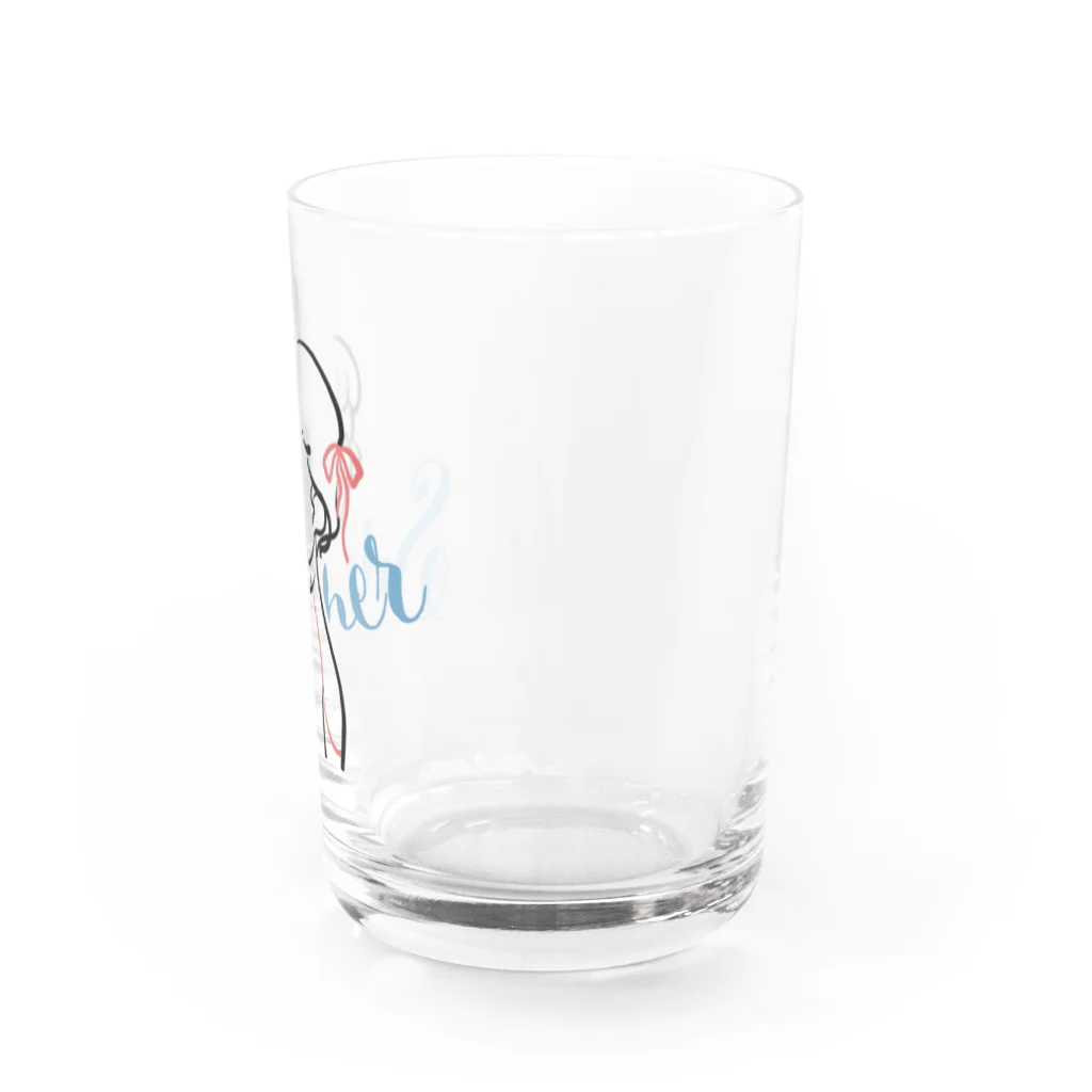 illust.nulのサマーガール Water Glass :right