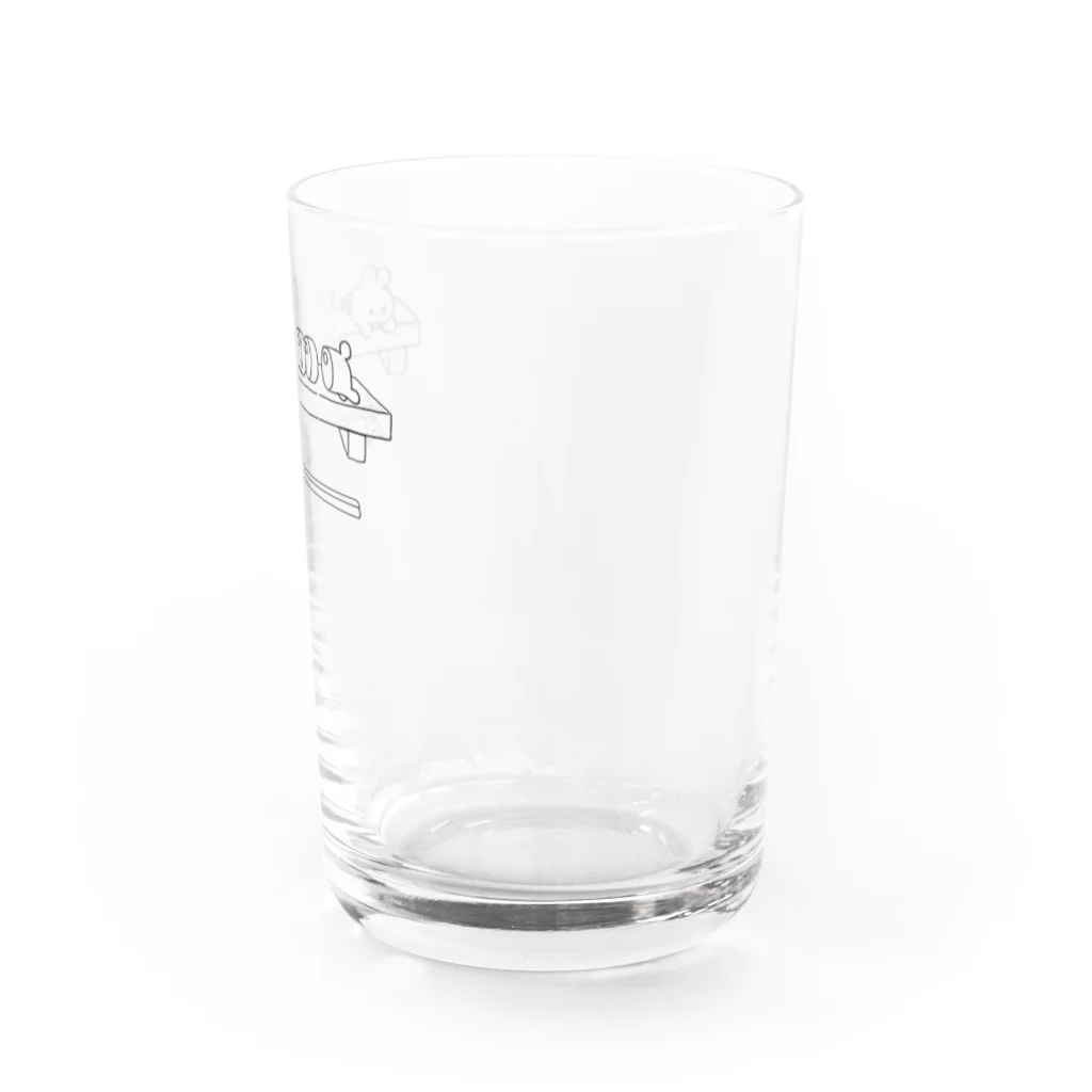 いもパンやさんの切り身(下駄) Water Glass :right