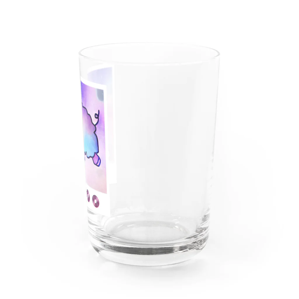 POGSのスペースひつじWHOO Water Glass :right