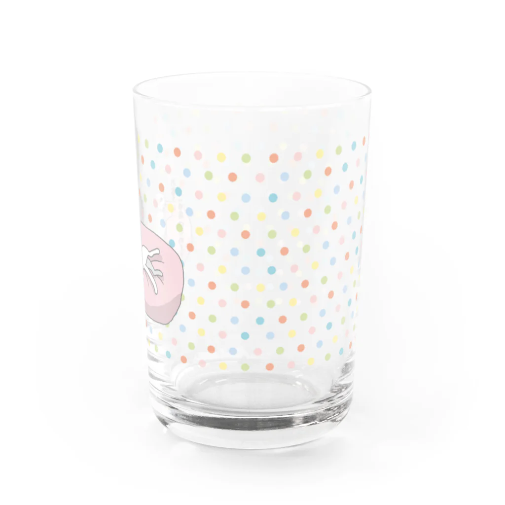 ねこだからのお客さん、こゆ店はじめて？ Water Glass :right