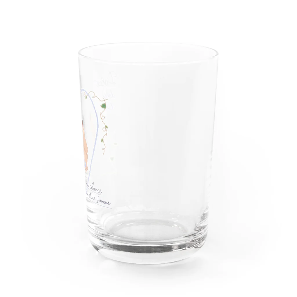 どるちぇ＊うさぎの【グラス】《２》＊ふわあま*どるちぇべあ＊ Water Glass :right