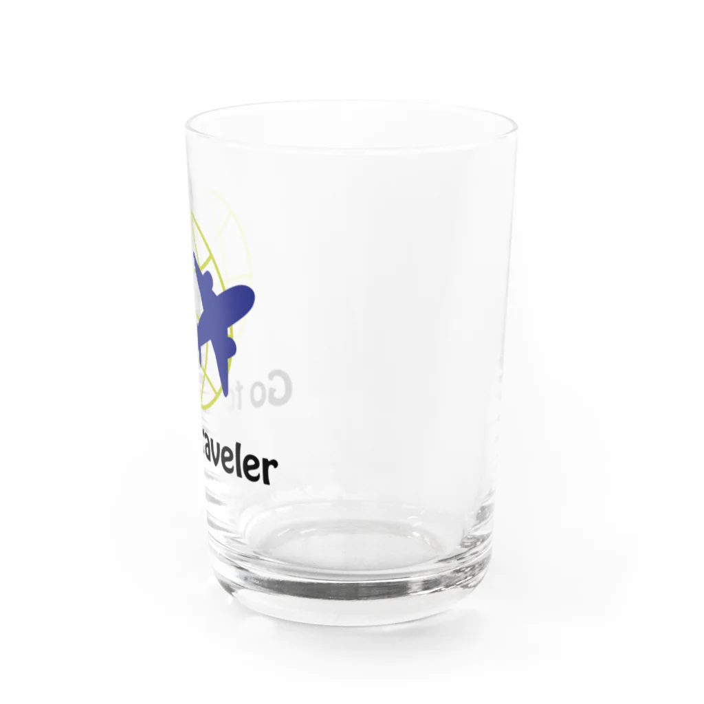 little lion house公式ショップ（大人のためのねこ）のGo to traveler いつでも旅行気分 Water Glass :right