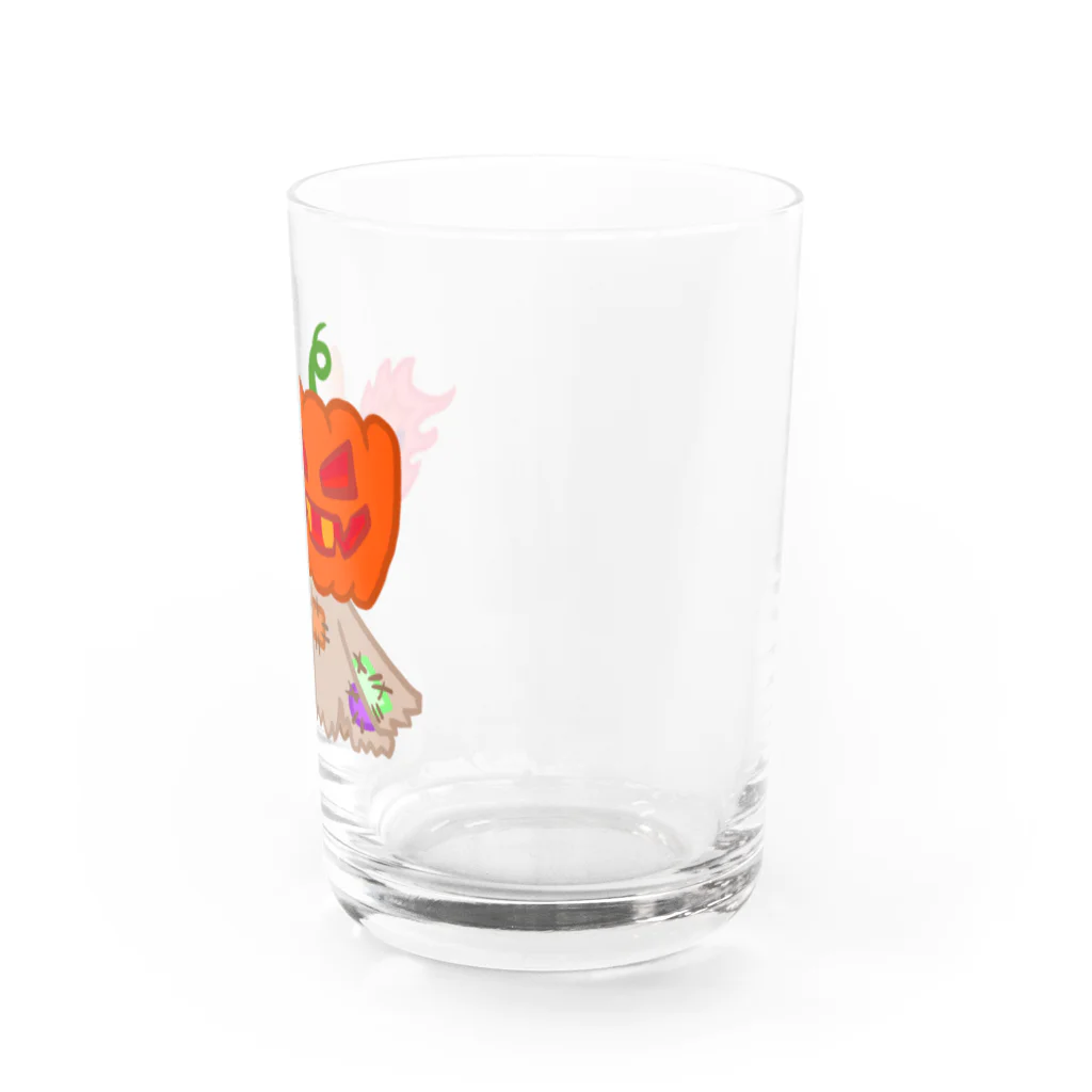 ウサネコのゾワゾワらんたん Water Glass :right