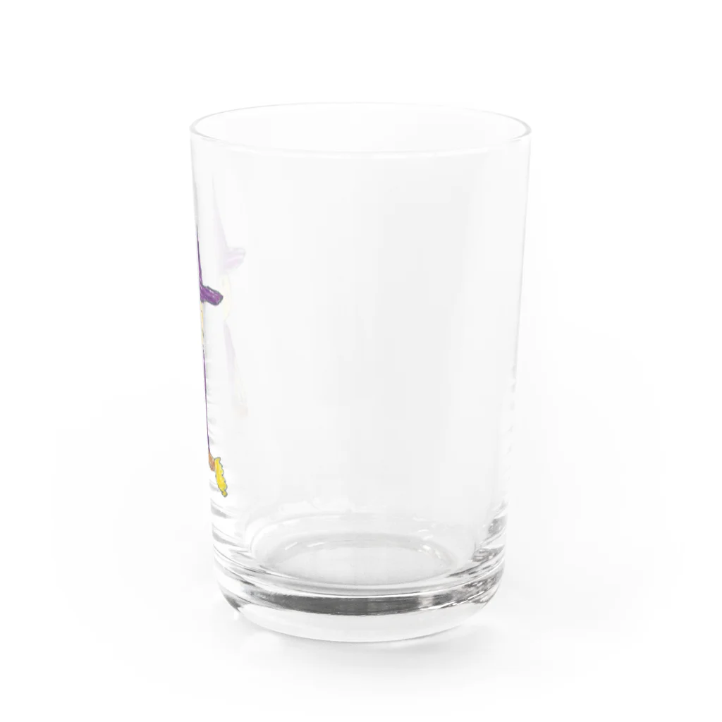 いいことかあるかもしれないお店の赤い靴を履いた魔女 Water Glass :right