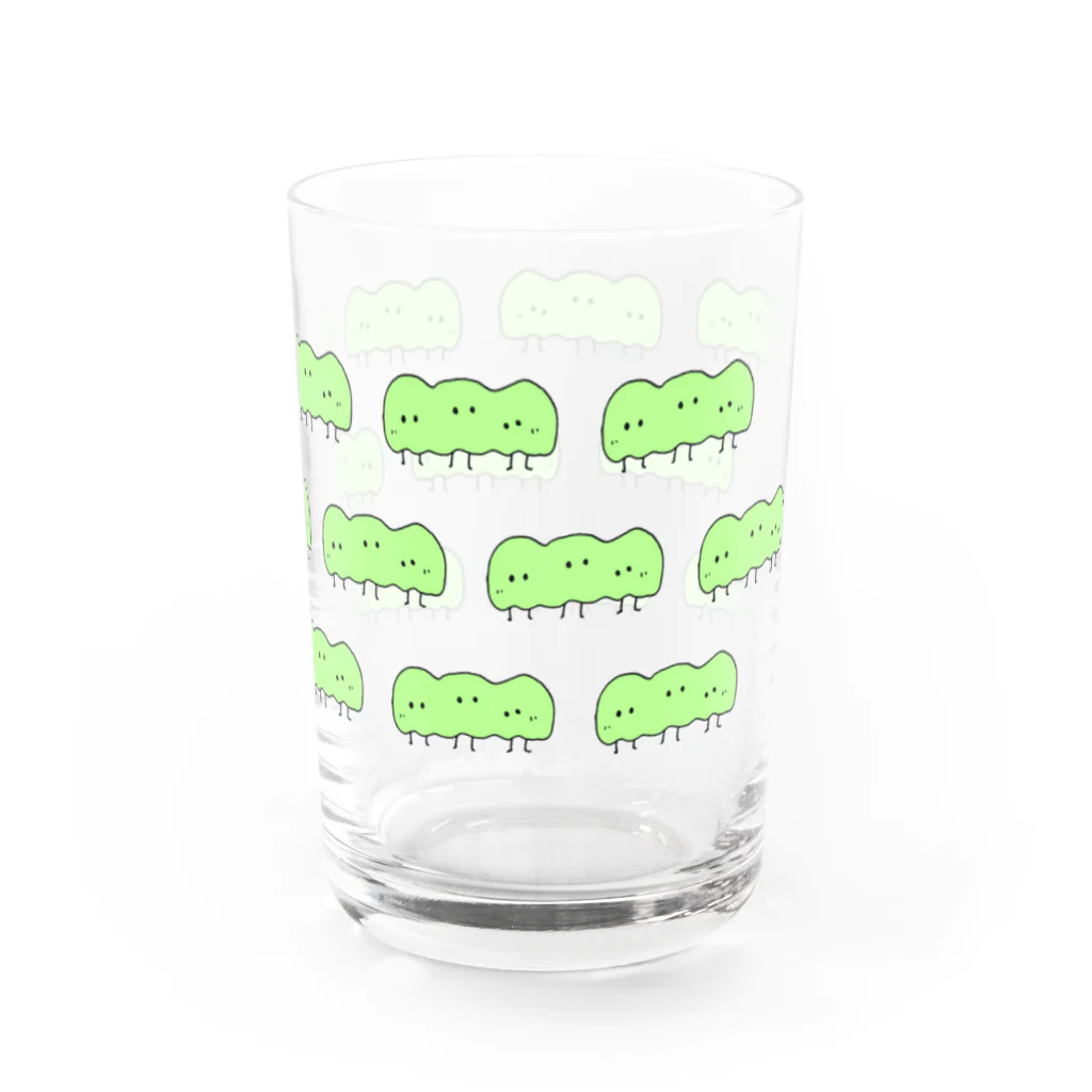 410kiki_shopのぬのちゃんズ_豆ちゃん兄弟 Water Glass :right