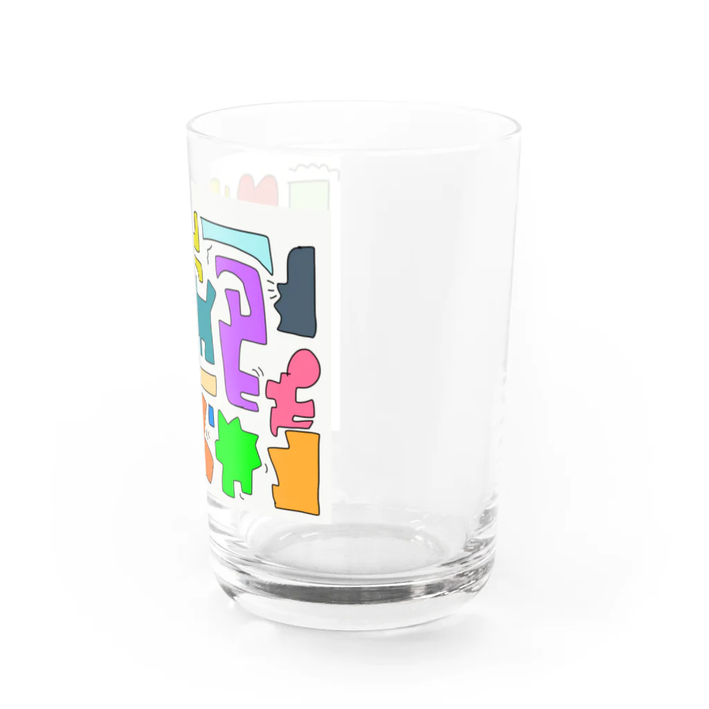 いずみりさのワニと愉快な仲間たち Water Glass :right