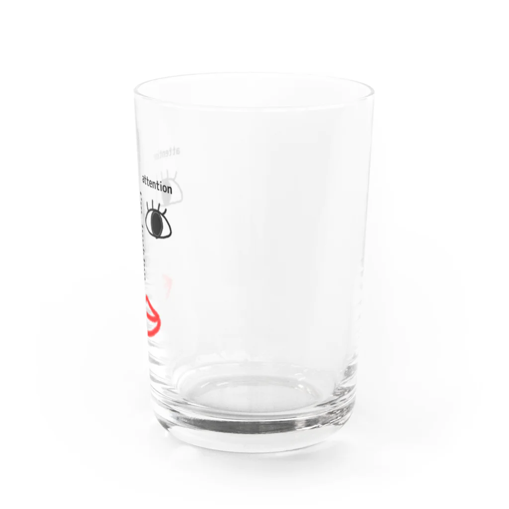 5つ葉クローバーの私は見ている。 Water Glass :right