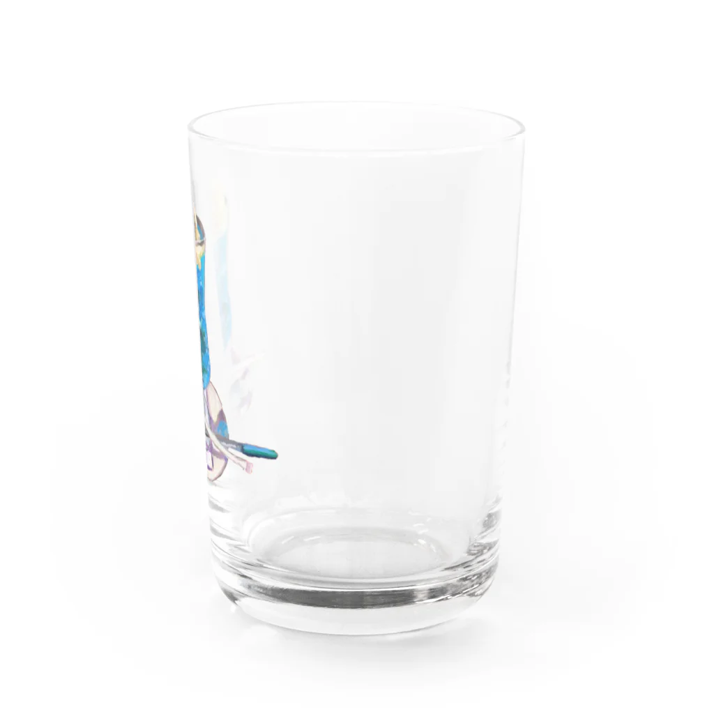 oilpastelhinaのクリームソーダ Water Glass :right