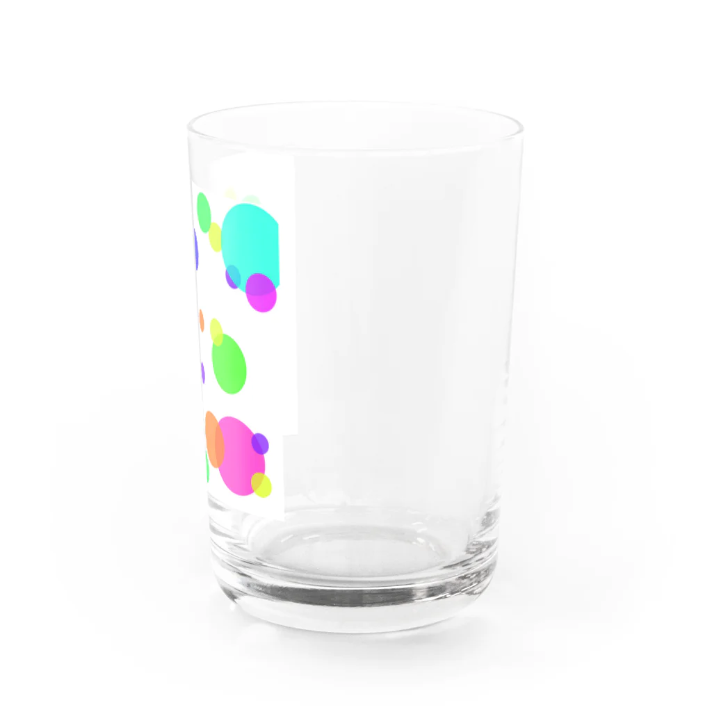 serena000の色ドット Water Glass :right