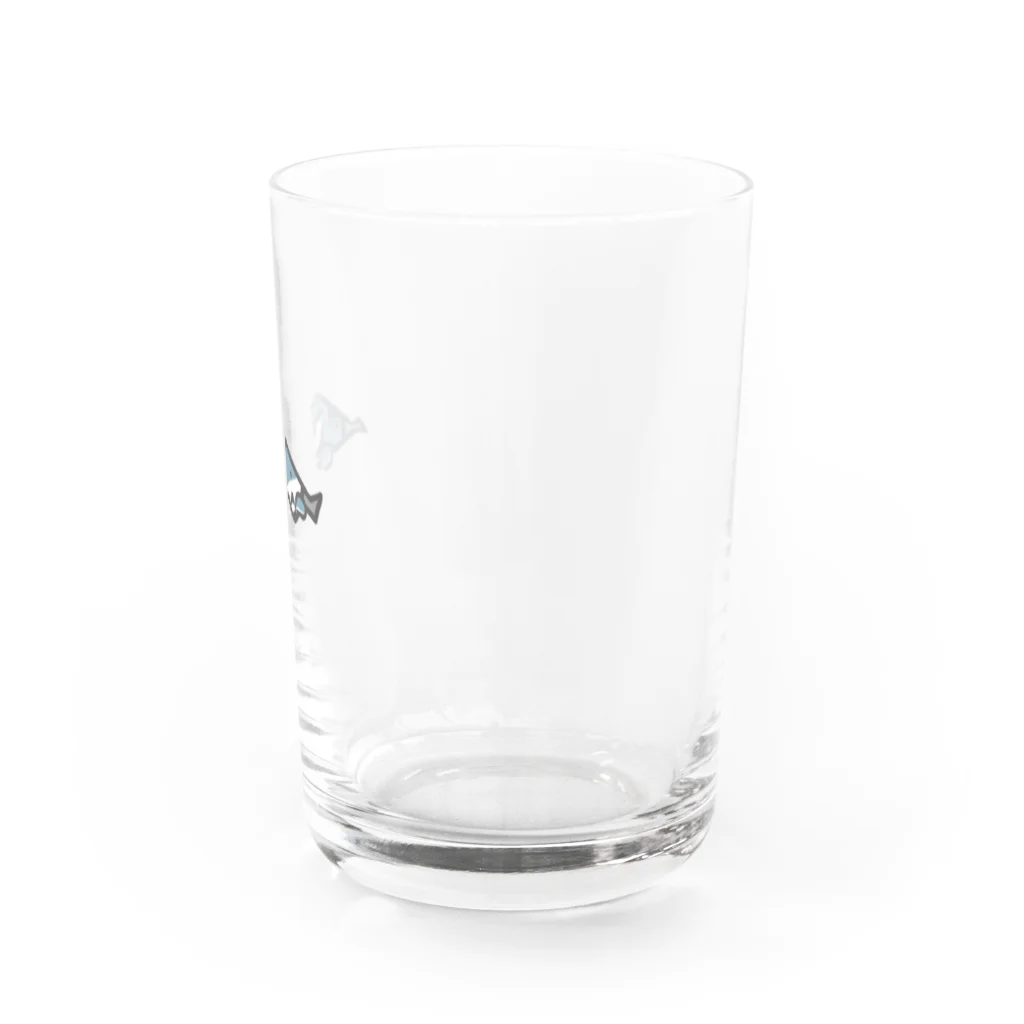 tossysenpaiの岩の隙間からコザメちゃん Water Glass :right