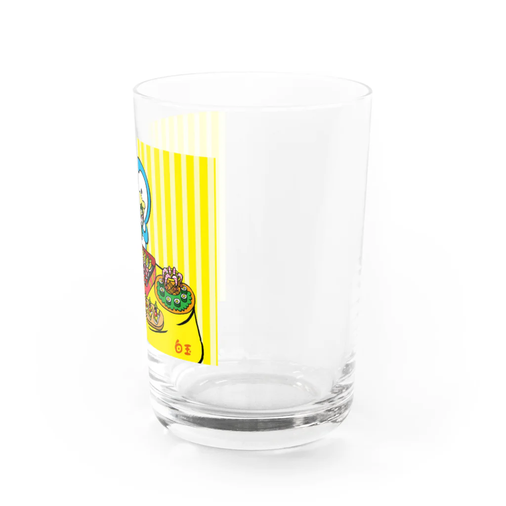 白玉shopのトロピカルはんぺん Water Glass :right