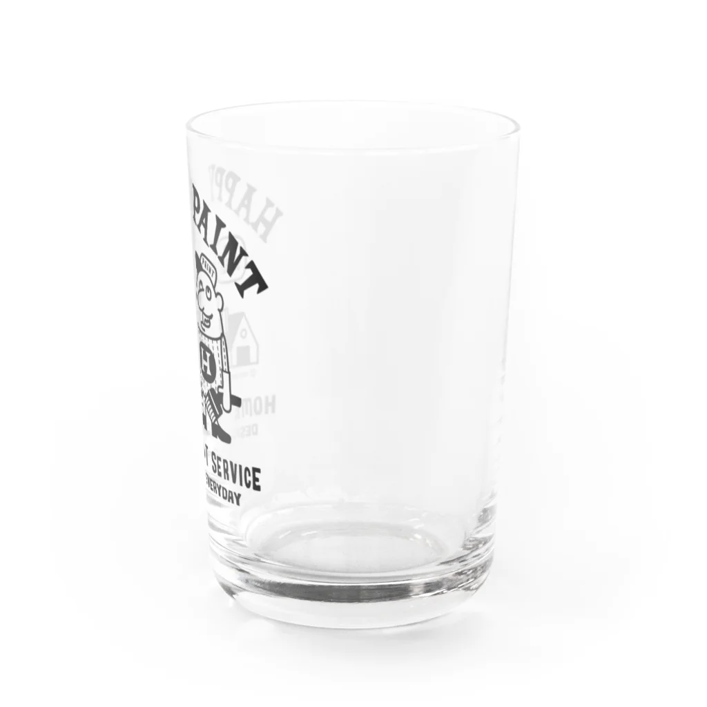 Design For Everydayのペイントマン　両面 Water Glass :right