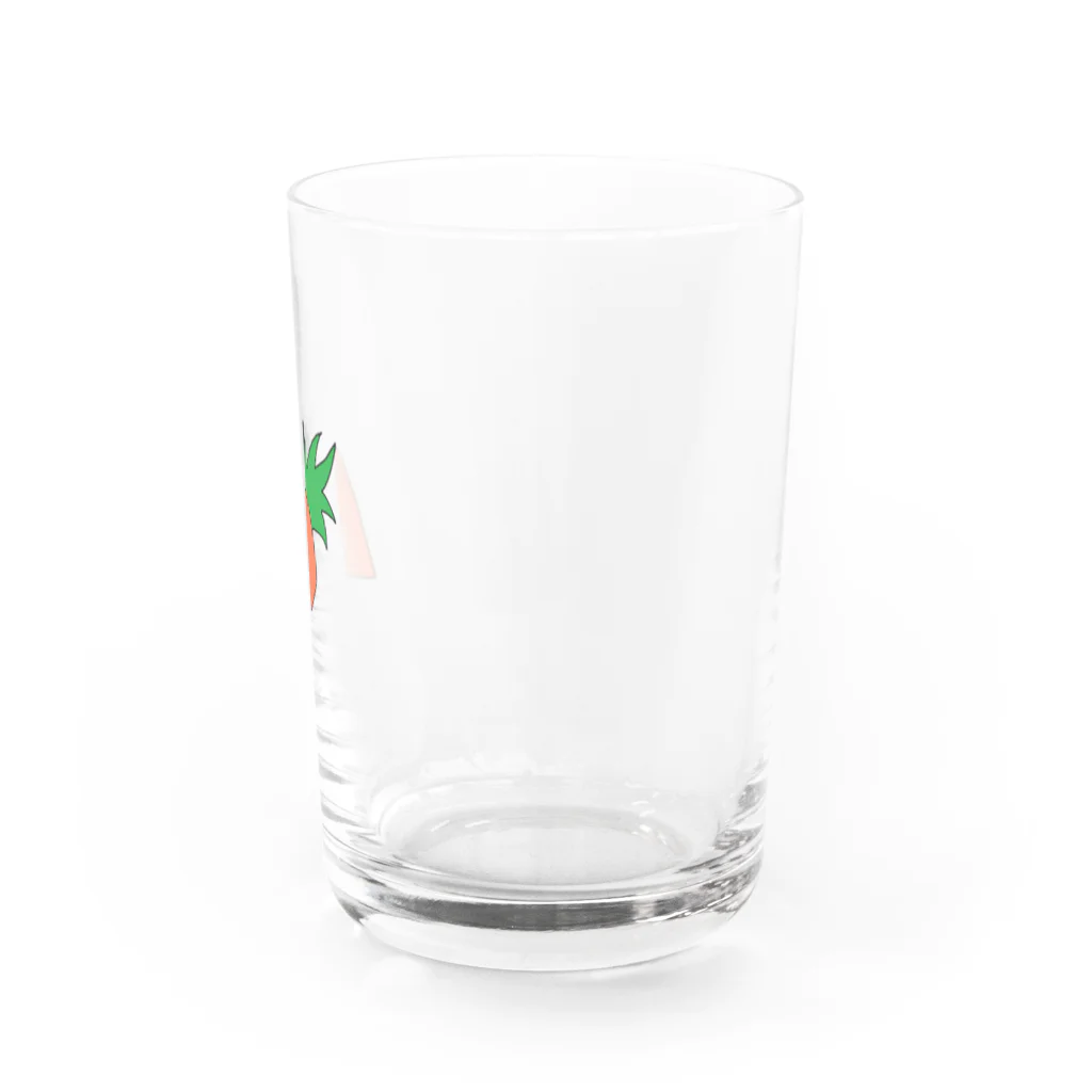 asahaka_bbaのにんじんおじさん Water Glass :right