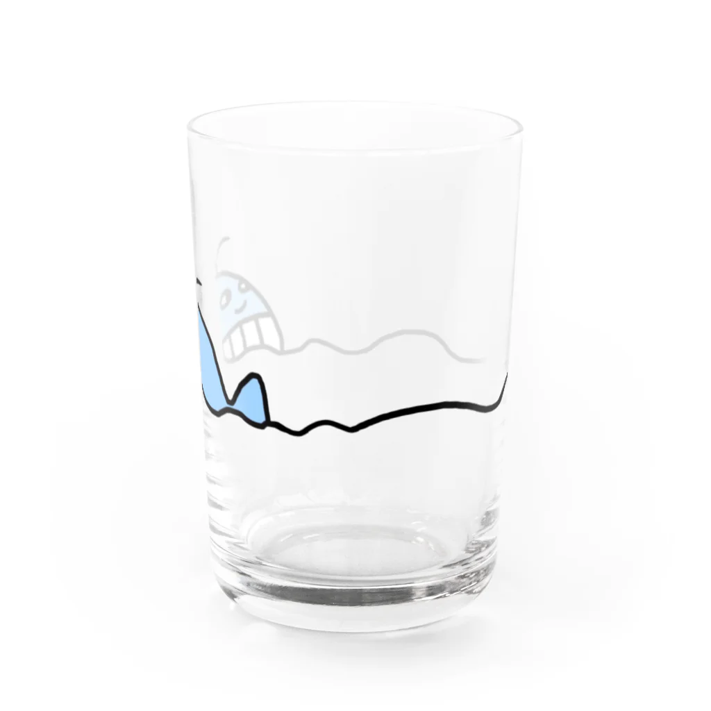 鯨木の波乗りジャック Water Glass :right