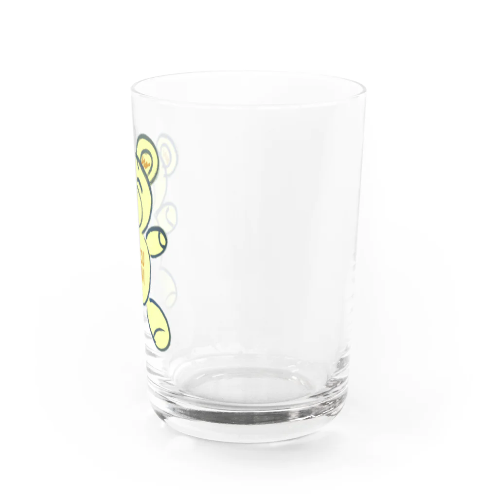 NAZU MINIのNAZU MINI bear （yellow）グッズ Water Glass :right