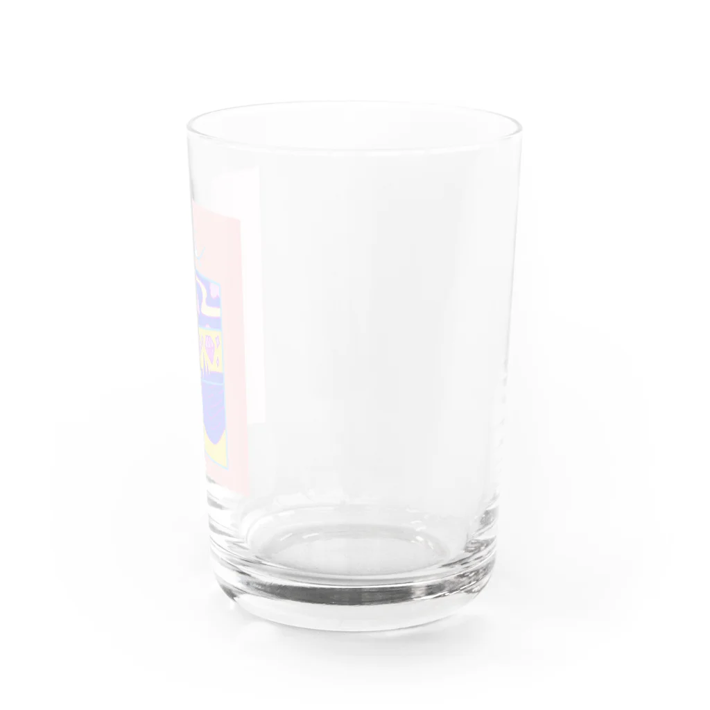 QB🦖のユメ_p Water Glass :right