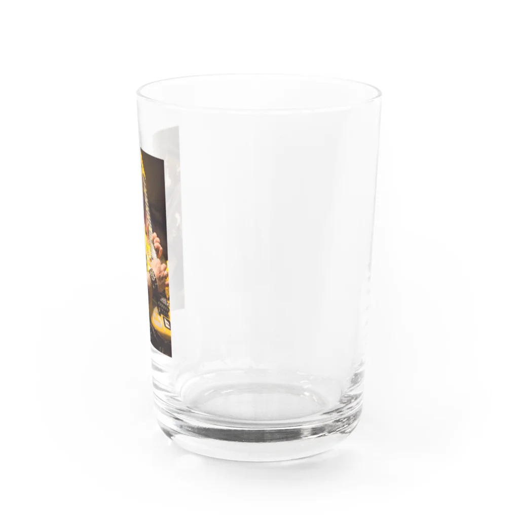 LiVe or Die ⅡのCOMBAT yellow  Water Glass :right