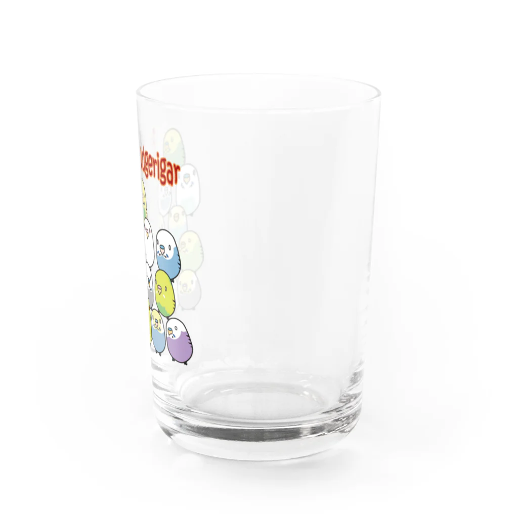 riruka03orzの密セキセイインコ02 Water Glass :right