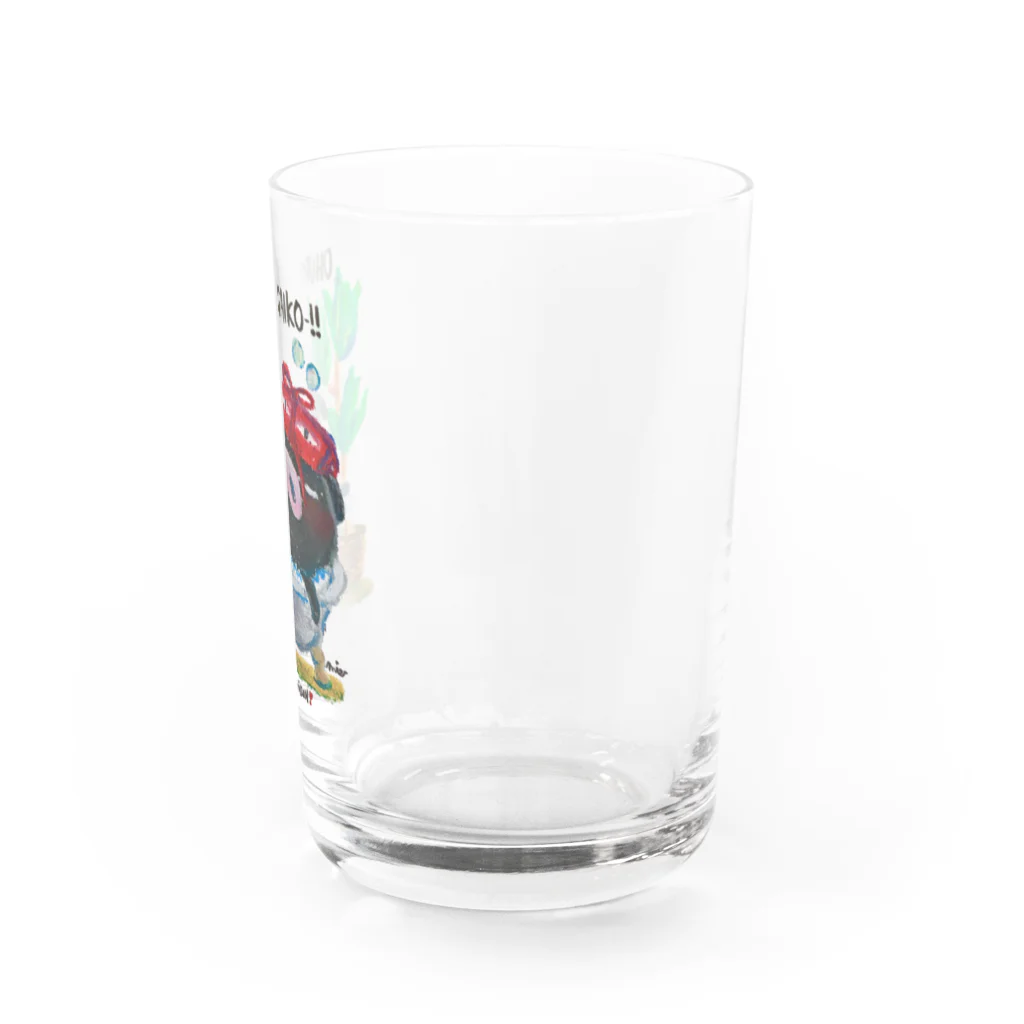 MIECHAN8787'S GALLERYのふんどし君❣️～お風呂さいこー!!～ Water Glass :right