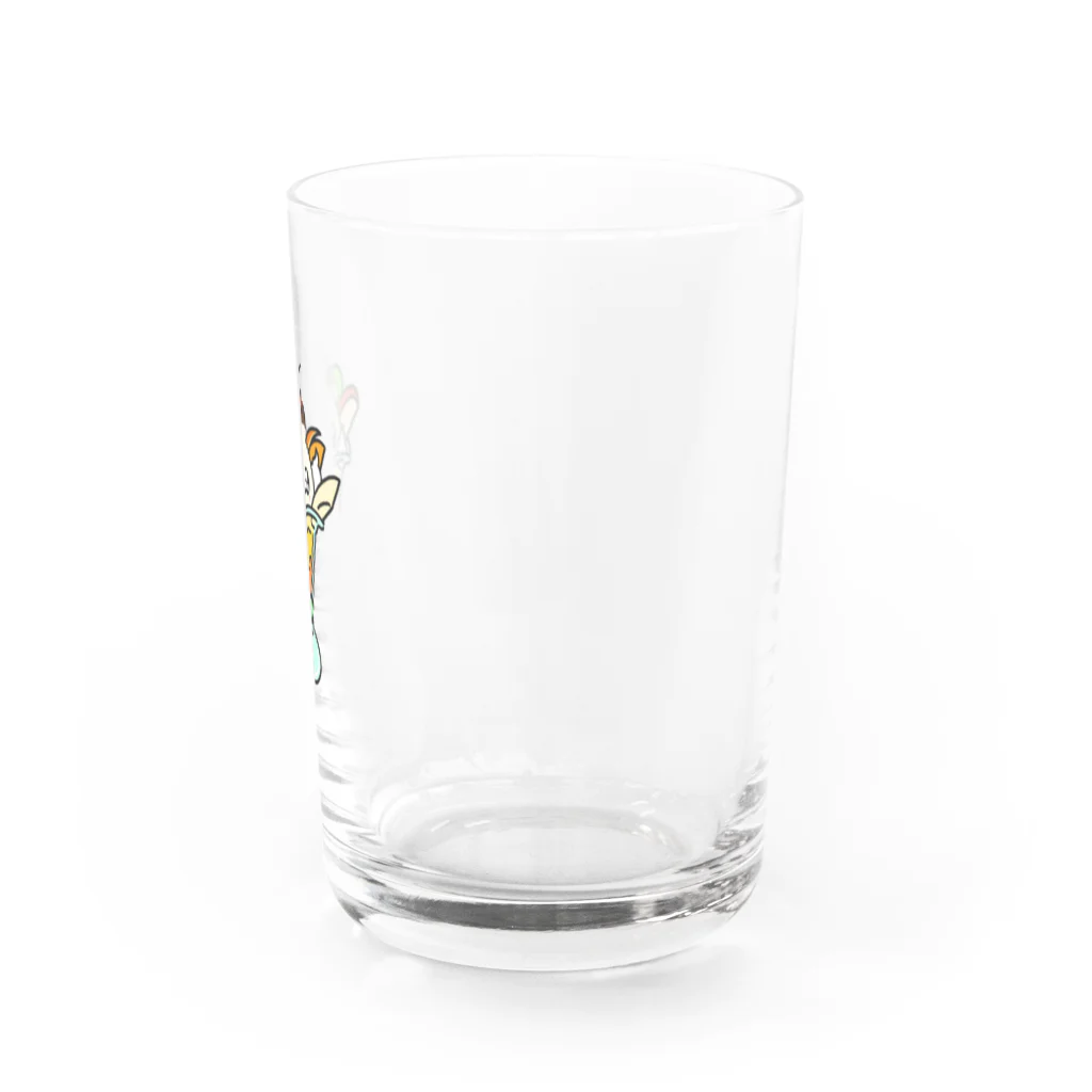 み〜にょのフルーツパフェちゃん Water Glass :right