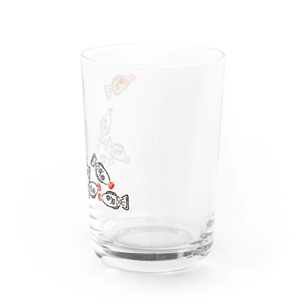 素朴堂のお弁当のサカナ Water Glass :right