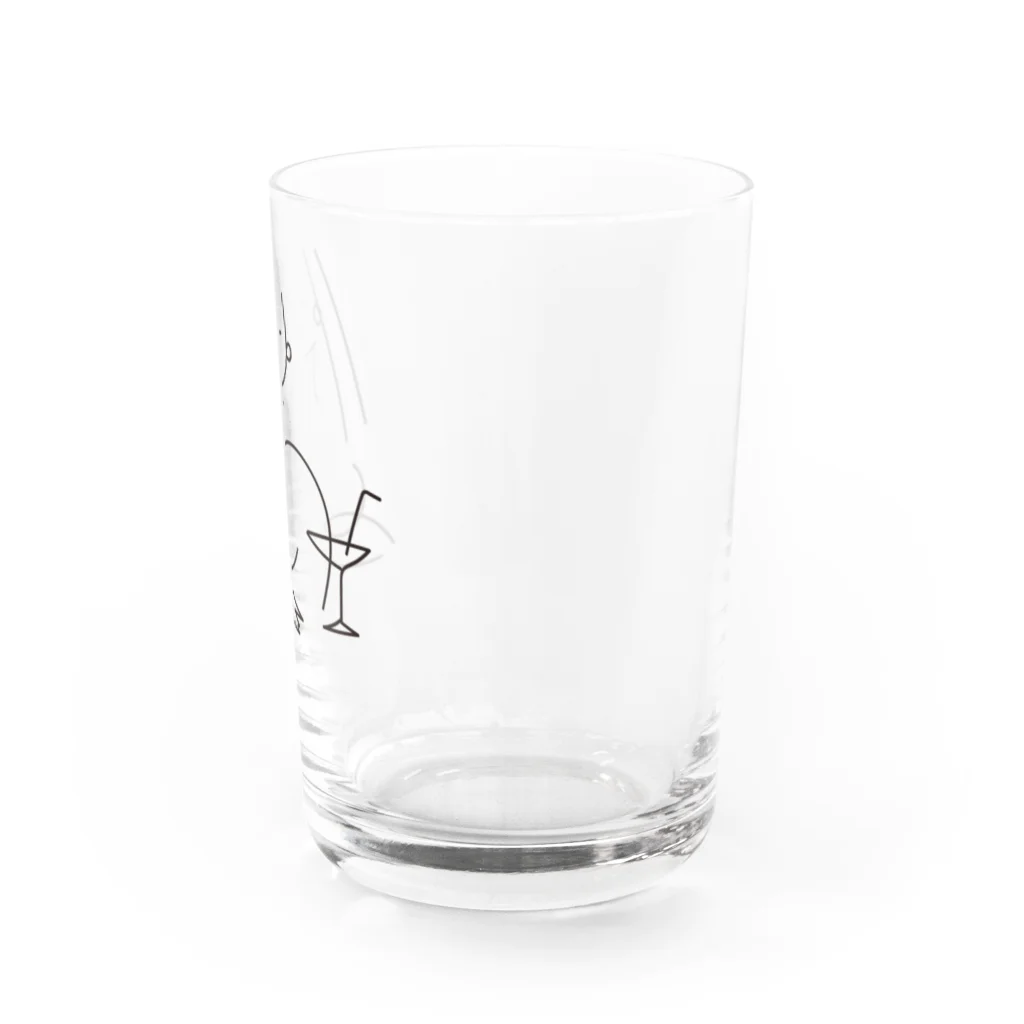 MINAMOMOKOのしっとりさん Water Glass :right