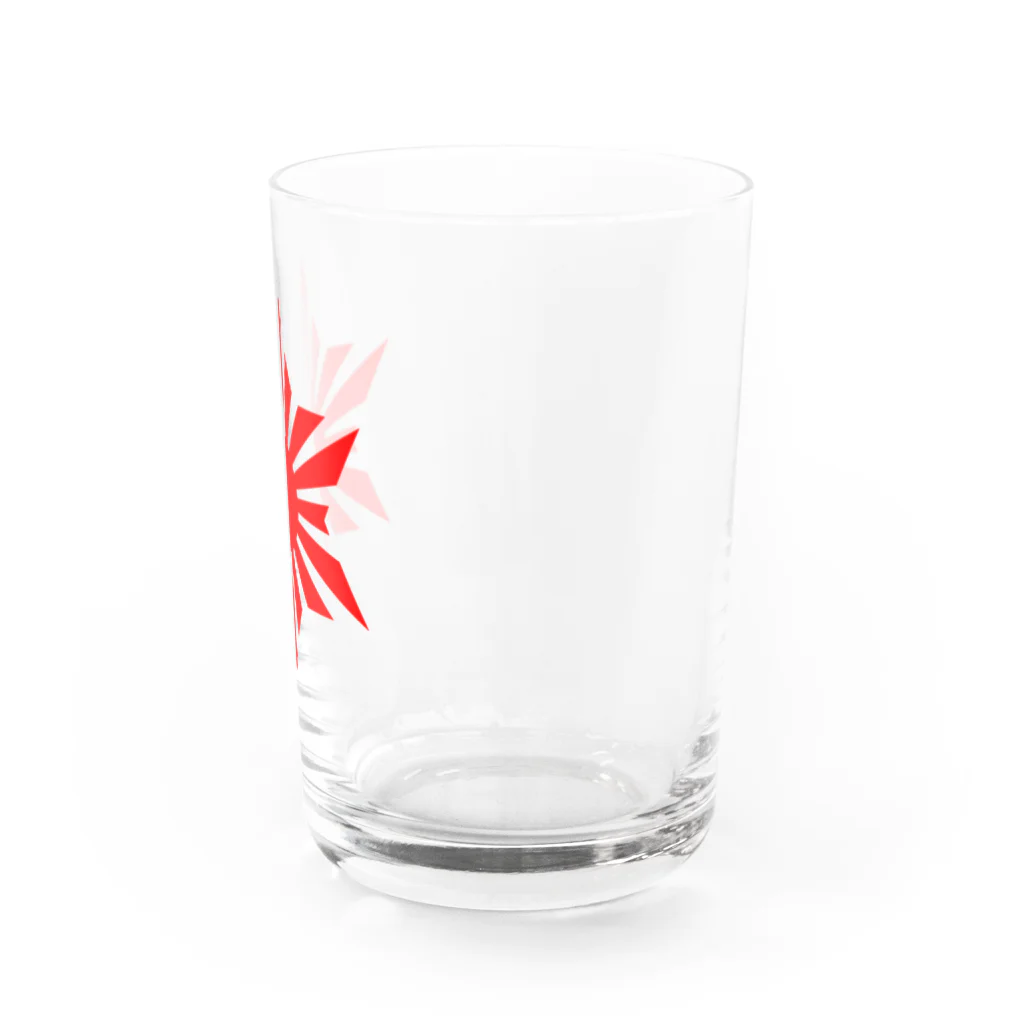 旭日ショップの【カッコいい！】六芒星旭日旗 Water Glass :right