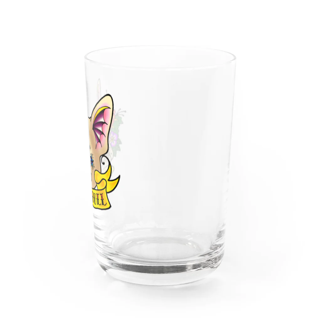 フレンチブルドッグのJILVAのフレンチブルドッグ／クリーム Water Glass :right