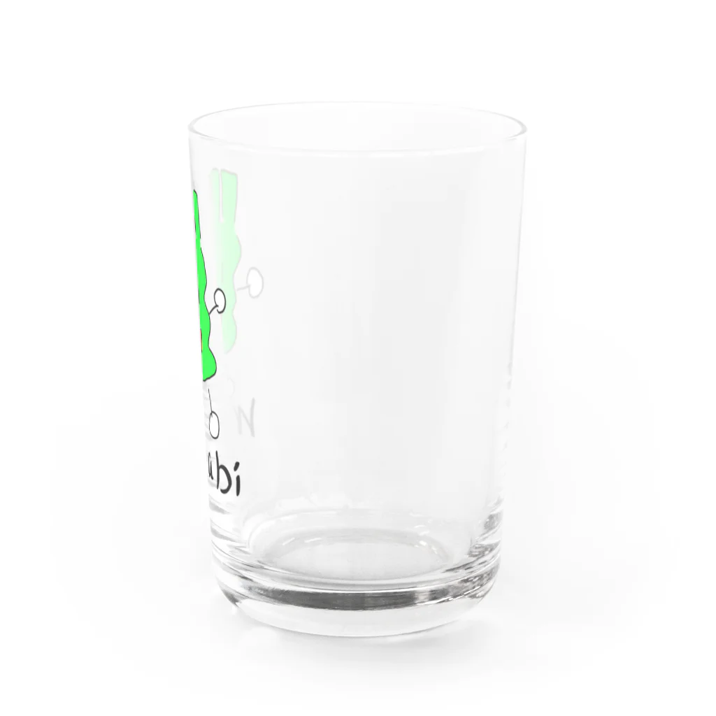 宮園“LUCY”拓弥(ライブ映像公開中!)のデカわさびくん Water Glass :right