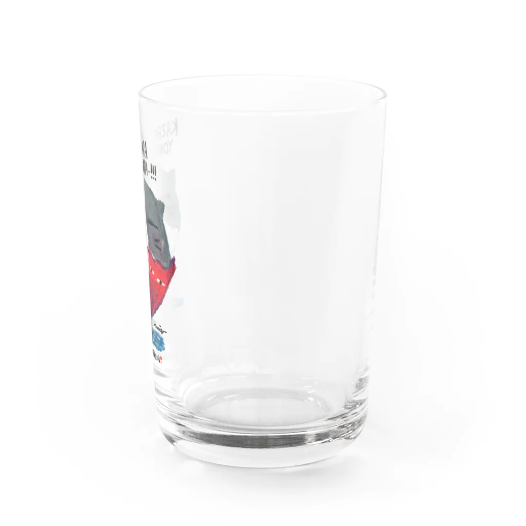 MIECHAN8787'S GALLERYのふんどし君❣️～|´-`)ﾁﾗﾘｽﾞﾑ～ Water Glass :right