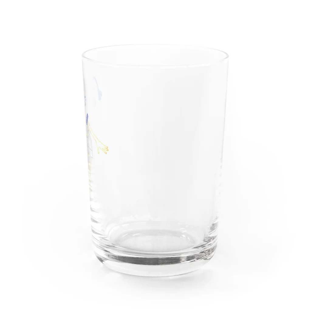 ゆゆゆのすずりの夏のセーラー服ボーイ Water Glass :right