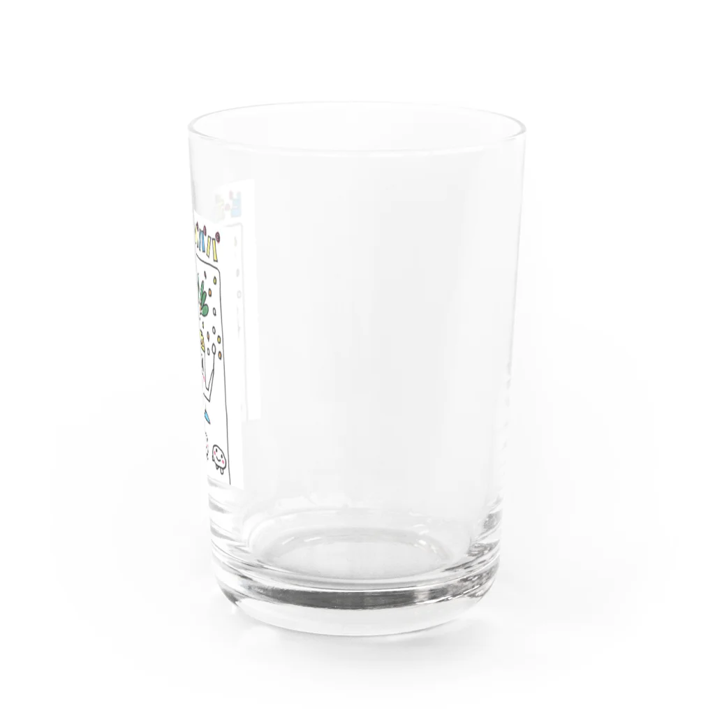 パラボラッチョ・チョンのピーポンパパパ 王 Water Glass :right