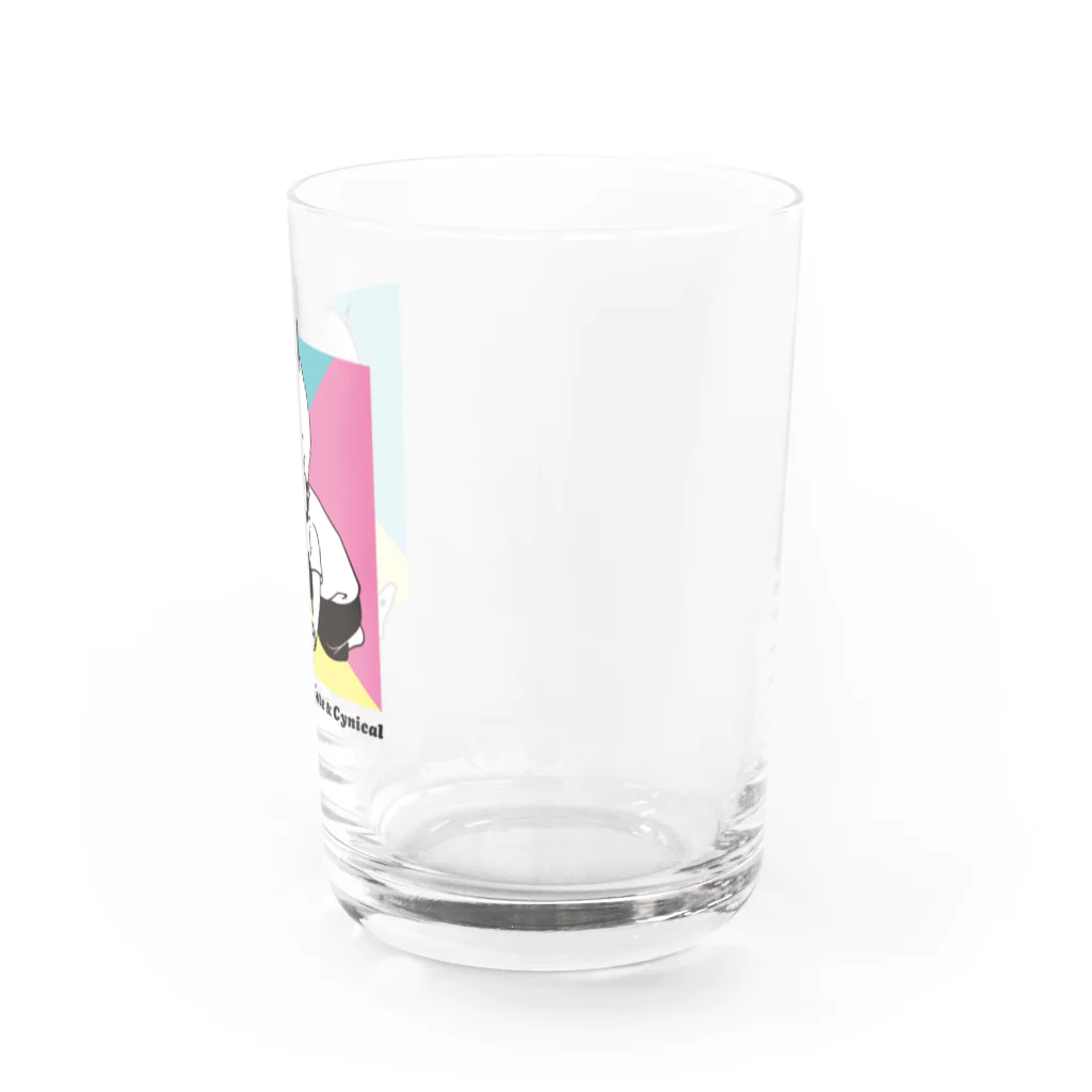 イラストレーター トツカケイスケのCUTE & CYNICAL 2 Water Glass :right