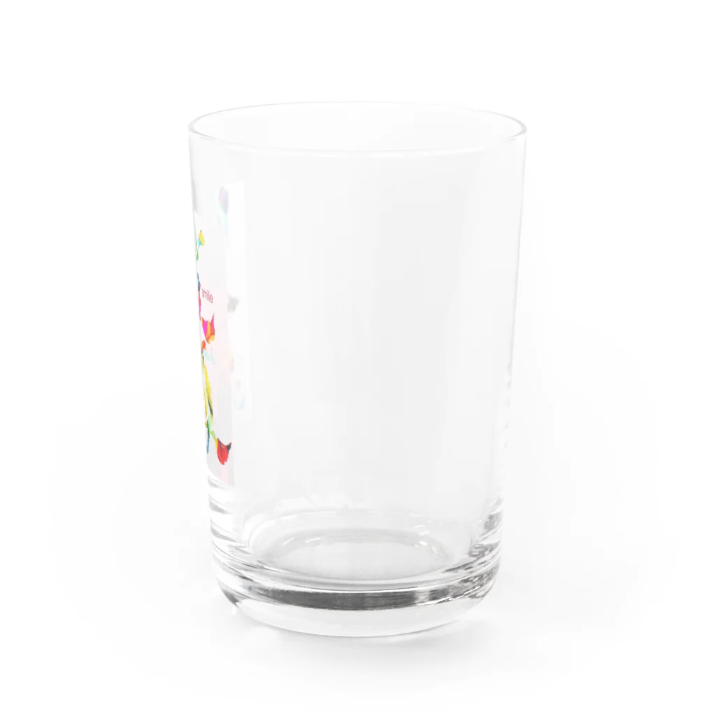 aya4548kaの笑顔で過ごそう Water Glass :right