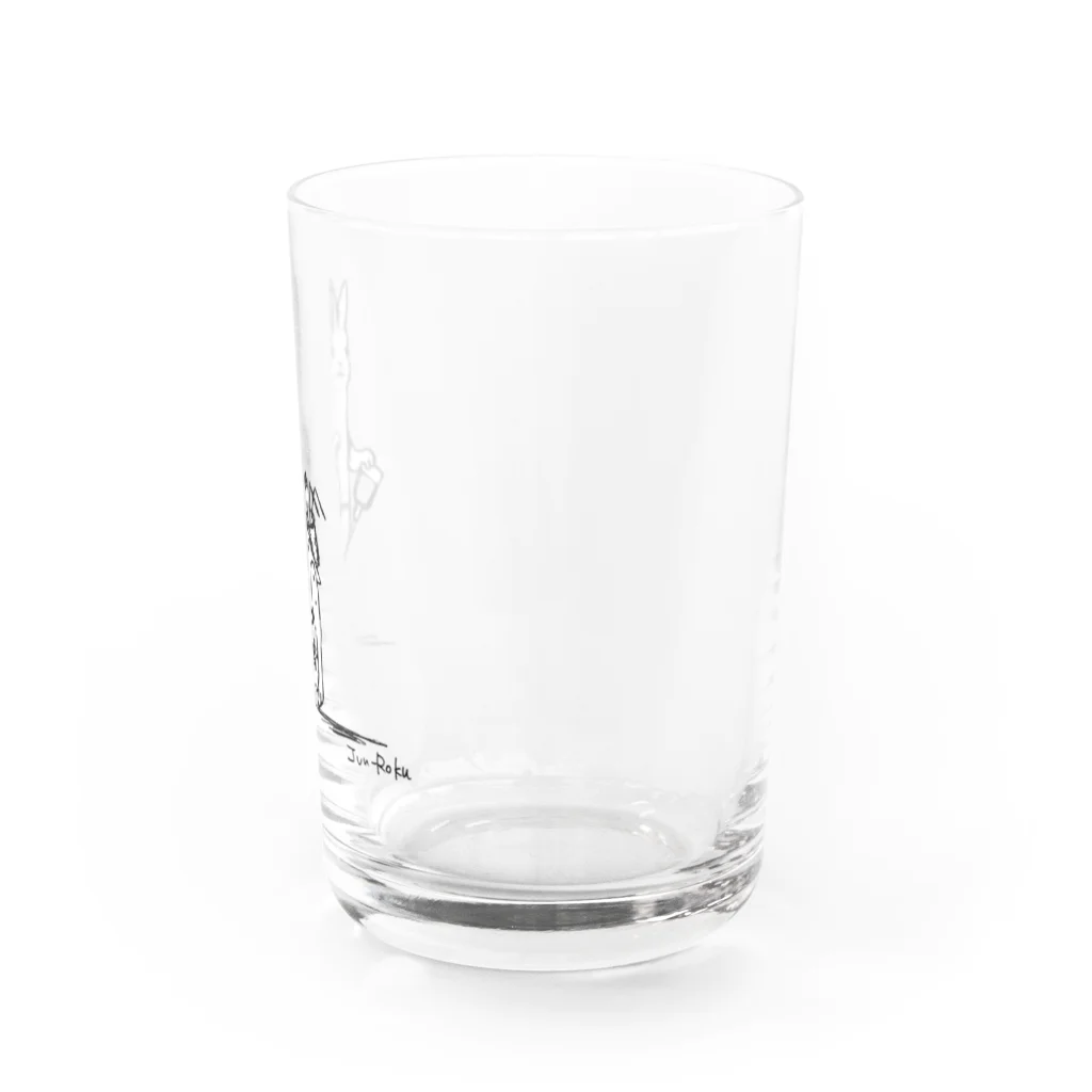 馴鹿 Jun-Rokuの管理係のアナウサギ Water Glass :right