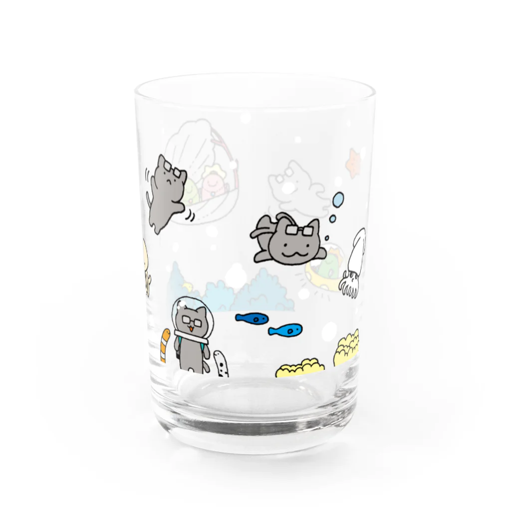 kaiyo56のメガネコスイム Water Glass :right