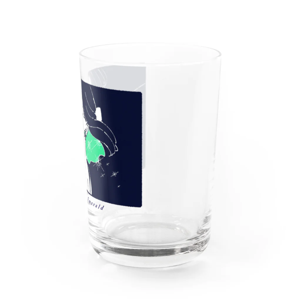 unknown＋storeのナイショのエメラルド Water Glass :right